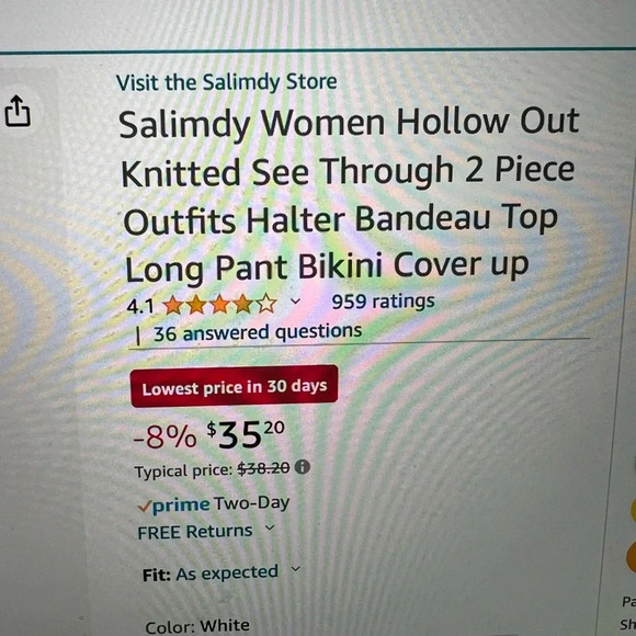 Salimdy  clothing from Amazon never worn - Picture 5 of 6